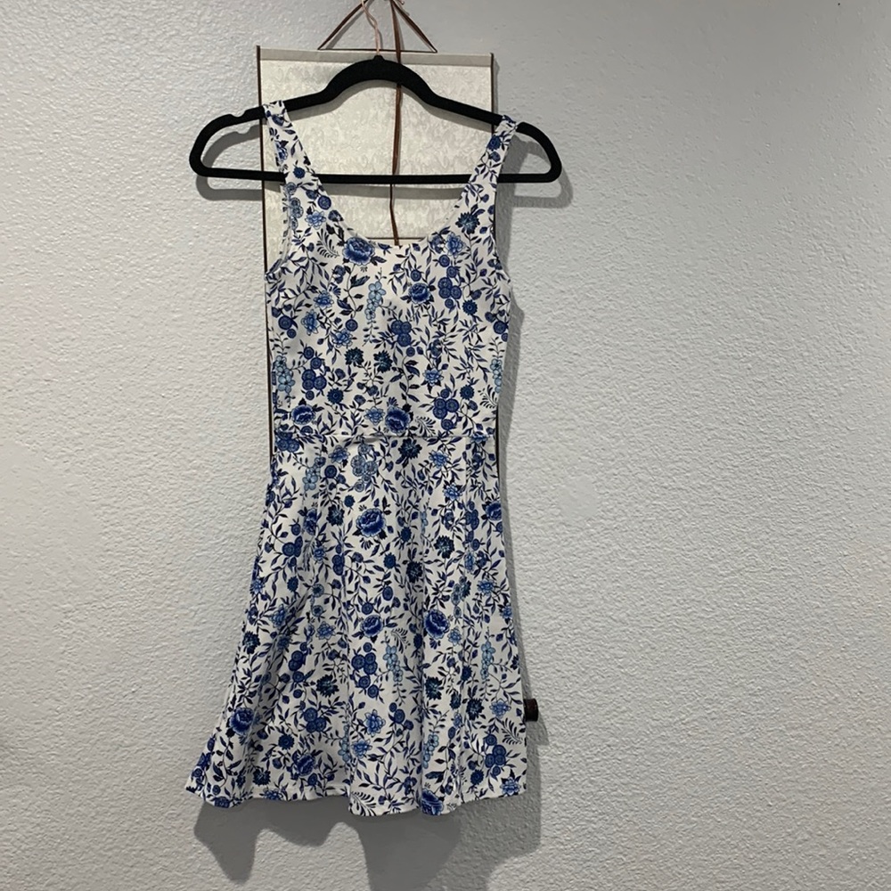 Floral skater dress